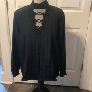 Black blouse by Sellecca